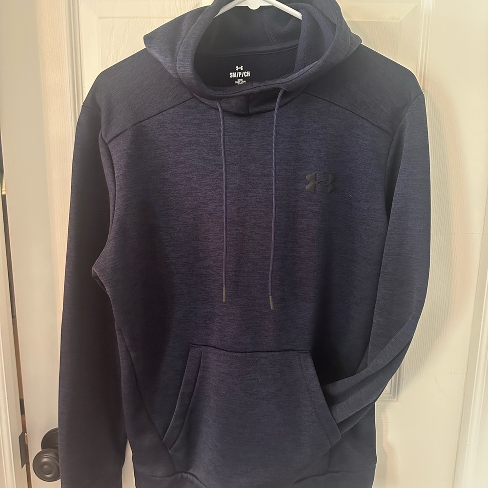 Under Armour Men's Dark Blue Hoodie Size S